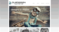 Desktop Screenshot of duadesign.co.uk